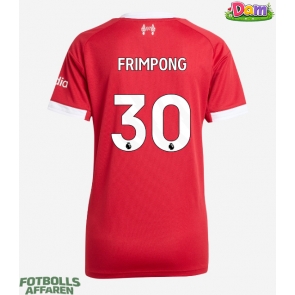 Liverpool Jeremie Frimpong #30 Hemmatröja Kvinnor 2025-26 Kortärmad